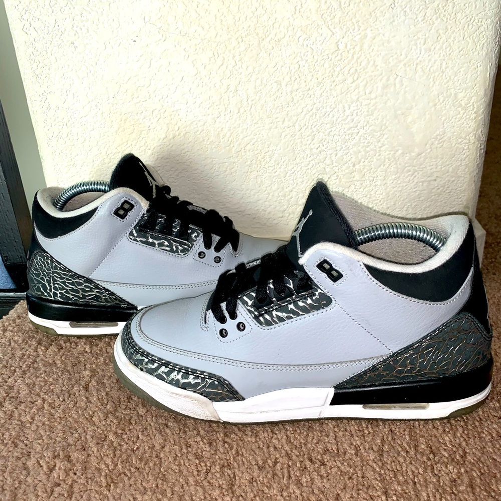 Air Jordan 3 wolf grey 7Y